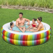 Basen dmuchany Rainbow Dreams™ 206 cm BESTWAY