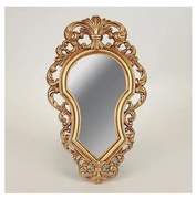 Lustro ścienne 32,3x19,5 cm złoty