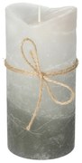 Świeca Dorotea 15 cm dark grey cristal