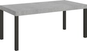 Stół rozkładany 200/304x90 cm Everyday cementu nogi antracytowe