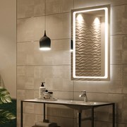 LED lustro do łazienki z oświetleniem M6