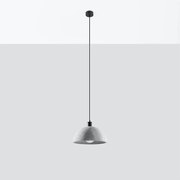 Lampa wisząca PABLITO szara betonowa