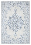 Niebiesko-kremowy dywan odpowiedni na zewnątrz NORTHRUGS Tilos, 160x230 cm