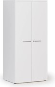 Szafa biurowa z drzwiami PRIMO WHITE, 1781 x 800 x 600 mm, biały