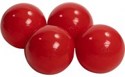 Plastikowe Piłeczki Do Suchego Basenu 7cm, 50 Szt, Czerwone - Meowbaby®
