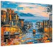 Obraz - Cable Car, San Francisco (70x50 cm)