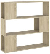 Niski regał w skandynawskim stylu dąb sonoma K5-Z40