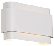 Industrialna lampa ścienna biała 2-światłowa - CoenPrzemysłowy Oswietlenie wewnetrzne
