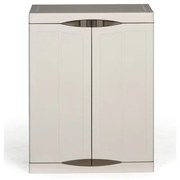 Plastikowa skrzynka narzędziowa warsztatowa EVO, niska, 700 x 470 x 900 mm