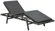 Fotel, Leżak Ogrodowy Z Poduszką A6-G67