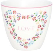 Porcelanowa filiżanka Green Gate Columbine Love, 300 ml