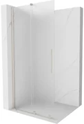 Mexen Velar ścianka prysznicowa rozsuwana Walk-in 70 x 200 cm, szron 8 mm, nikiel szczotkowany - 871-070-000-33-97