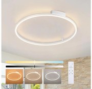 Brilagi - ściemnialna oprawa LED PORTOFINO LED/60W/230V śr. 80 cm biała + pilot