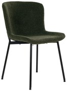 Ciemnozielone krzesła zestaw 2 szt. Maceda – House Nordic