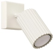 Kinkiet KARBON beżowy ryflowany z regulowanym kloszem SOLLUX LIGHTING