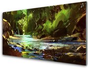 Panel Kuchenny Las Jezioro Kamienie Natura