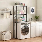 Półka łazienkowa nad pralką – styl loftowy, 160 cm