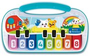 Clemmy Baby Elektryczne pianino dla dzieci zezwierzętami