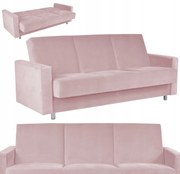 Wersalka kanapa sofa tapczan rozkładana Family Meble Alicja różowy
