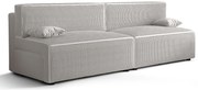 Biała rozkładana sofa grafit Z7-F70