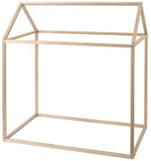 Drewniany domek dla dzieci, dekoracja - 115 x 66 x 126 cm