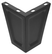 Nóżki do szafy, zestaw 4 szt. antracytowe