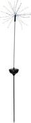 Ogrodowa lampa solarna LED z kolorowymi diodami Star Trading Firework, wys. 100 cm