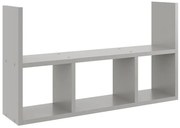 Szara skandynawska półka ścienna L4-N17