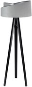 Lampa stojąca GEMSTONE szara/srebrna/czarna BPS KONCEPT