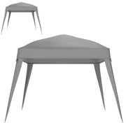 Outsunny Wymienny dach do pawilonu, pokrowiec wymienny do pawilonu ogrodowego 3 x 3 m, wymiana dachu namiotu ogrodowego, UPF50+, Tkanina Oxford, Jasnoszary