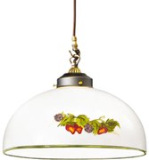 Kolarz 731.30.136 - Żyrandol na lince NONNA 1xE27/75W/230V śr. 30 cm winogrona/truskawki