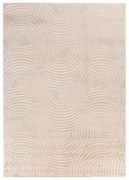 Dywan 3D nowoczesny Sahara Geometria beżowy 80 cm x 150 cm