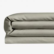 Poszwa Na Kołdrę Z Satyny O Gęstości 300 Nici Sampras Awokado & Łóżko 150/160cm (240 X 220 Cm) - Sklum