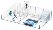 Organizer łazienkowy na kosmetyki z plastiku z recyklingu Cosmetic Station – iDesign