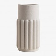 Ceramiczny Wazon Sabine Distressed White - Sklum