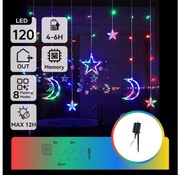 Aigostar - LED RGBY solarny łańcuch świąteczny 120xLED/8 funkcji 3x0,6m 500 mAh IP65