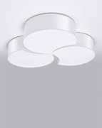 Plafon CIRCLE 3B biały SOLLUX  LIGHTING