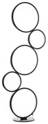 ONLI - LED lampa stojąca RINGS LED/58W/230V 4000K czarna