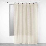 Beżowa firanka z woalu 140x240 cm Linka – douceur d'intérieur