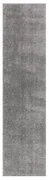 Szary chodnik z włókien z recyklingu 60x230 cm Velvet – Flair Rugs