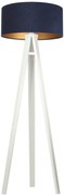 Lampa stojąca HOME 50 granatowa/złoty/biała BPS KONCEPT