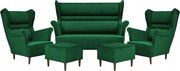 Zestaw wypoczynkowy sofa + 2 fotele Family Meble