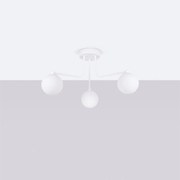 Żyrandol ASTRAL 3 biały SOLLUX  LIGHTING