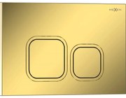 Mexen Tex 03 przycisk spłukujący, złoty szampański błyszczący - 6103-08