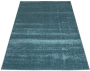 Ciemnoturkusowy gładki dywan skandynawski N7-K70