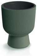Donica ogrodowa Milly 24 x 24 x 30 cm zielona PROSPERPLAST