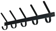 Czarny metalowy wieszak ścienny Dexter – Spinder Design
