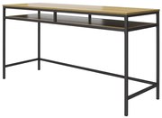 Biurko z blatem w dekorze dębu 51x153 cm Bradford – Støraa