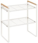 Metalowa półka na blat kuchenny BALM, 33 x 21 x 37,5 cm