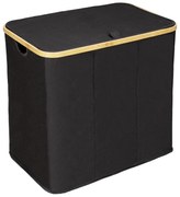 Kosz na pranie, bambus, 57 x 50 x 37, Trio Ecori, WENKO
